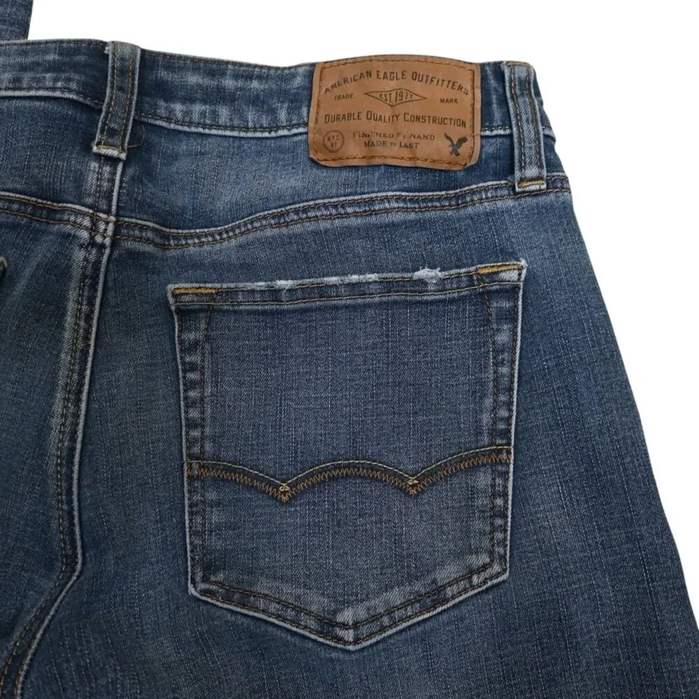 American Eagle Men's 360 Extreme Flex Slim Straight Jean Size 30X32